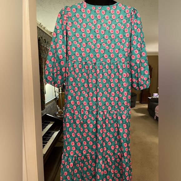 Unbranded Floral Dress - Size Large - Picture 3 of 7
